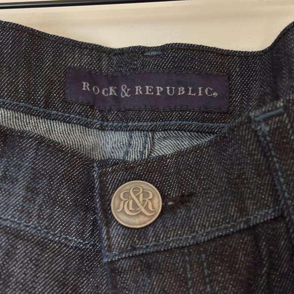 NWT Rock & Republic Sofie Jeans in Lust Blue - Women's Size 29 x 32 Petite - Picture 6 of 15